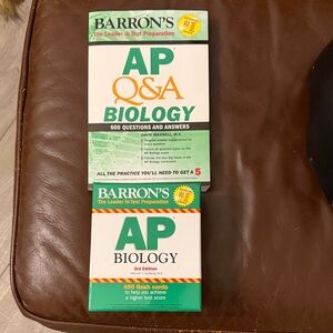 Barron's AP Biology Q&A and Flash Cards Set